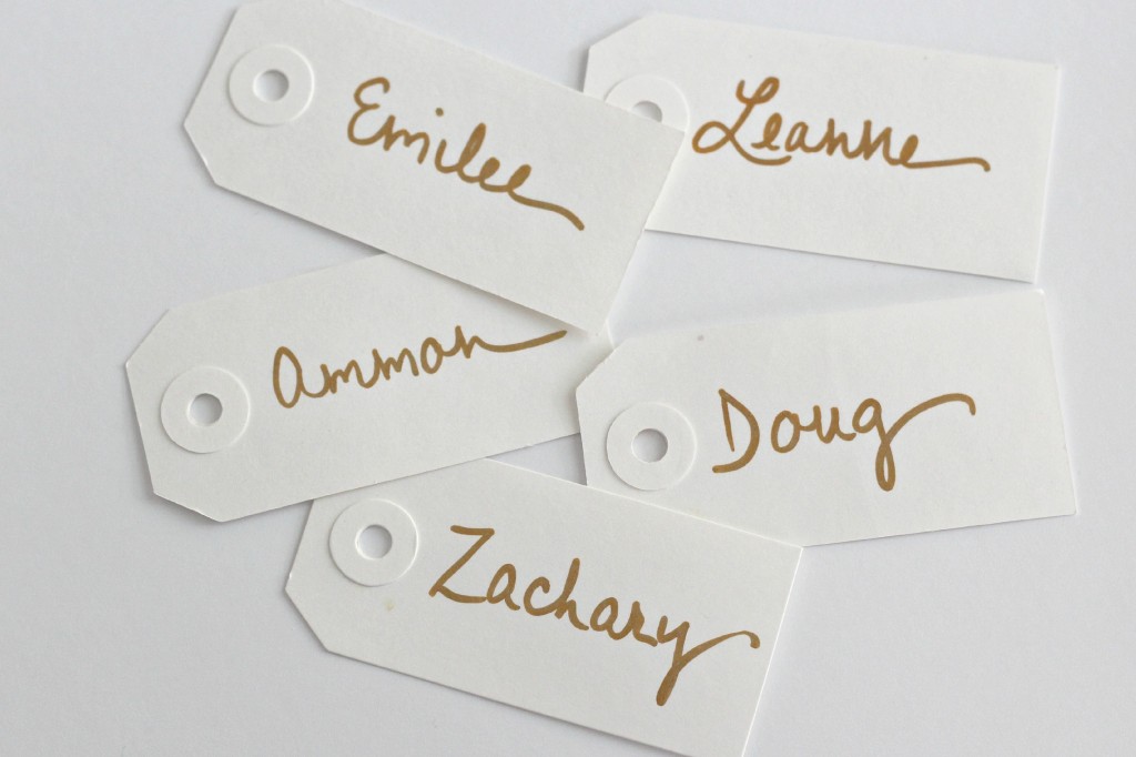 Feather Place Cards 4