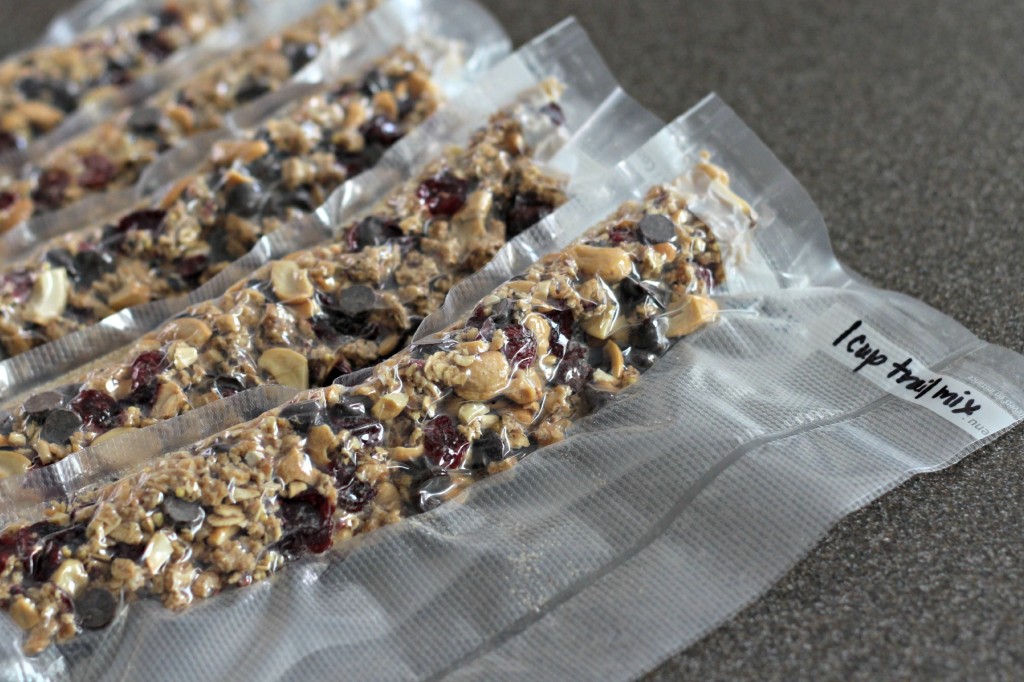 gluten free trail mix stored