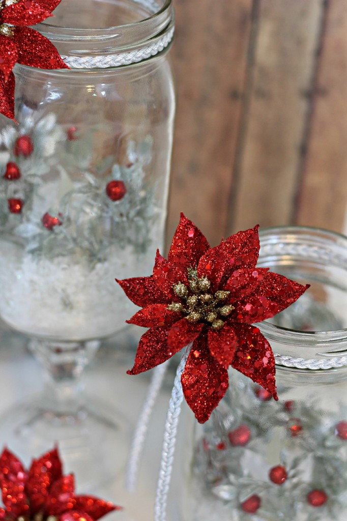 Holiday Mason Jar Luminary 12