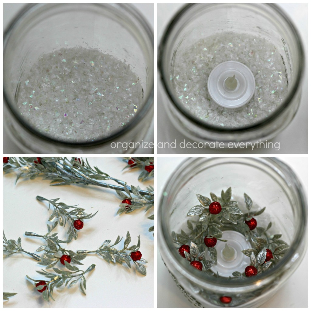 Holiday Mason Jar Luminary 14.1