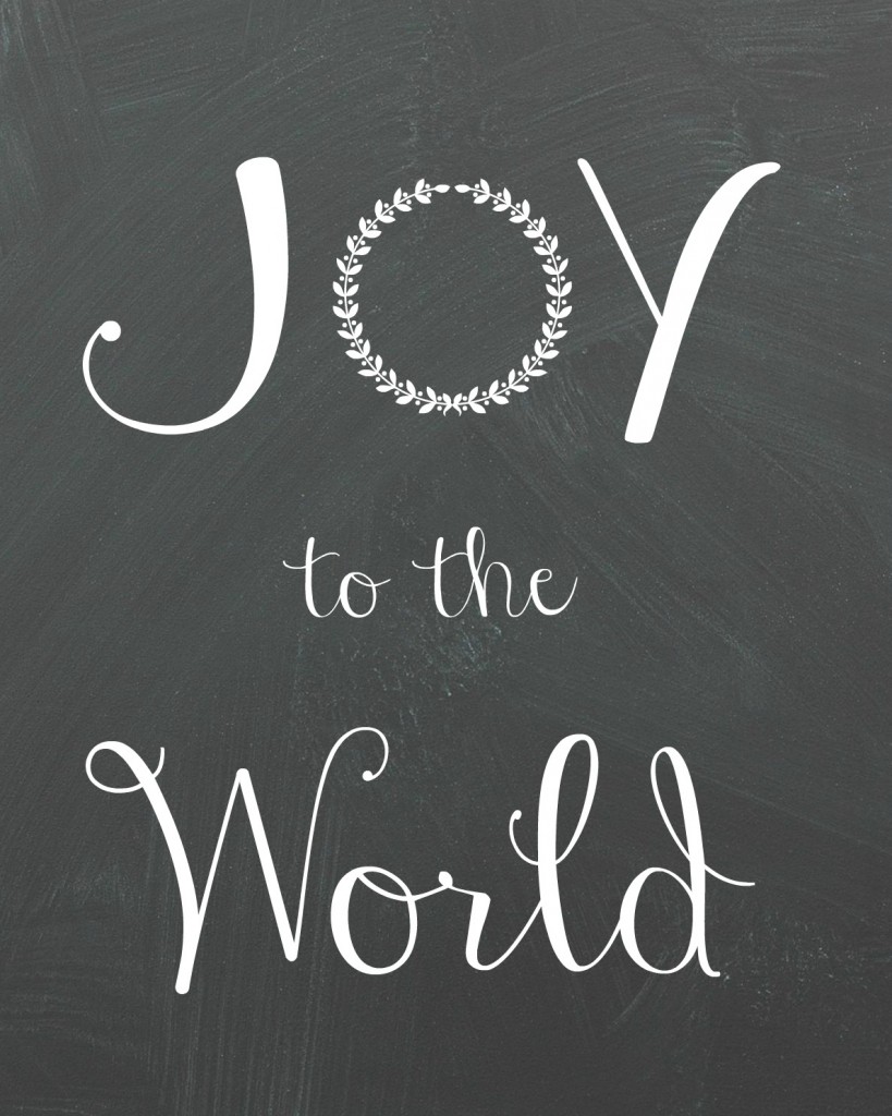 Joy to the World