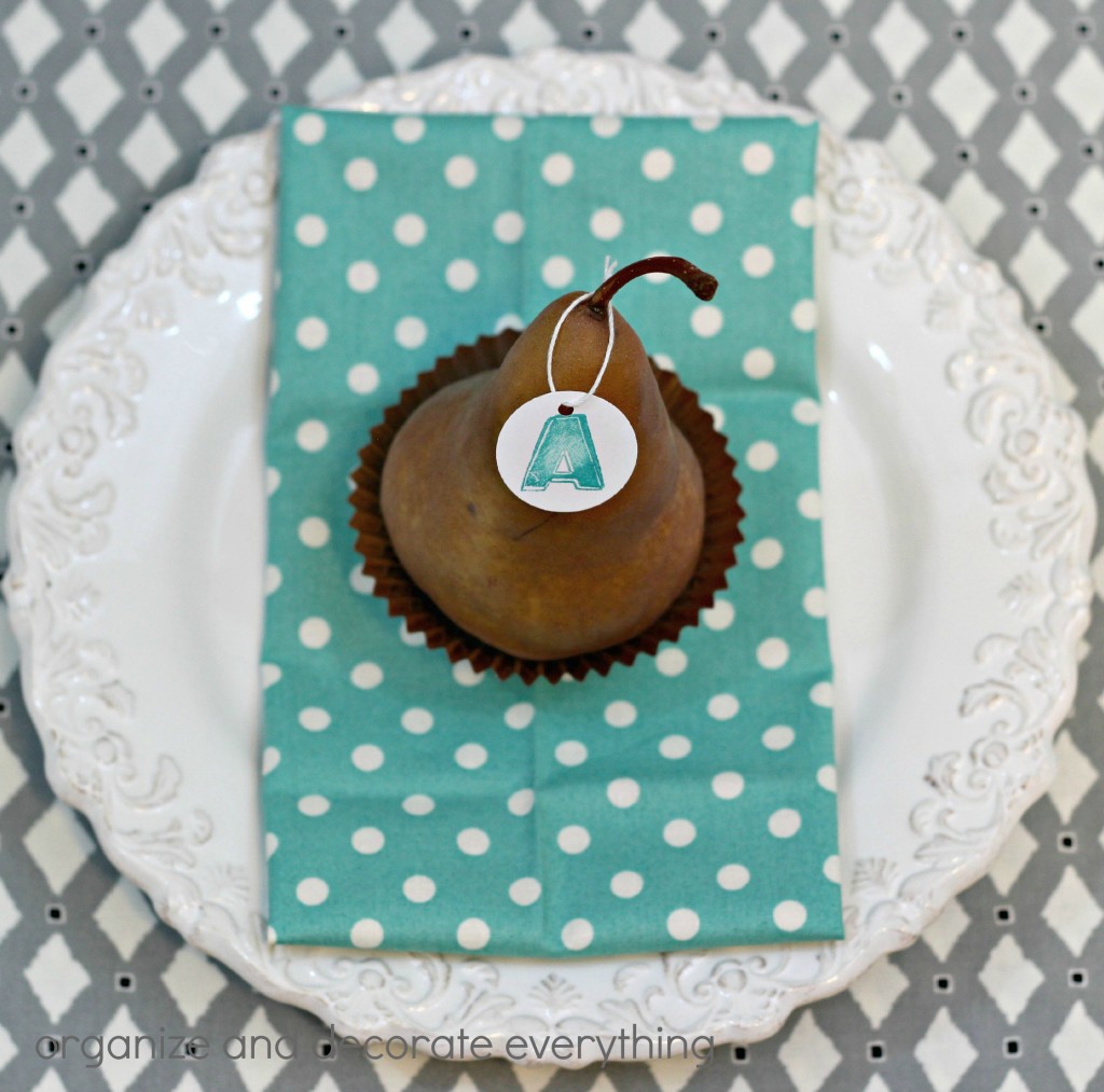 Pear Place Cards 2.1