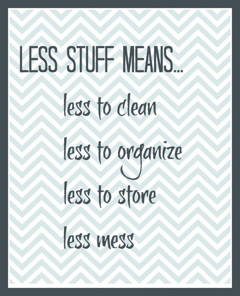 less stuff means printable 2