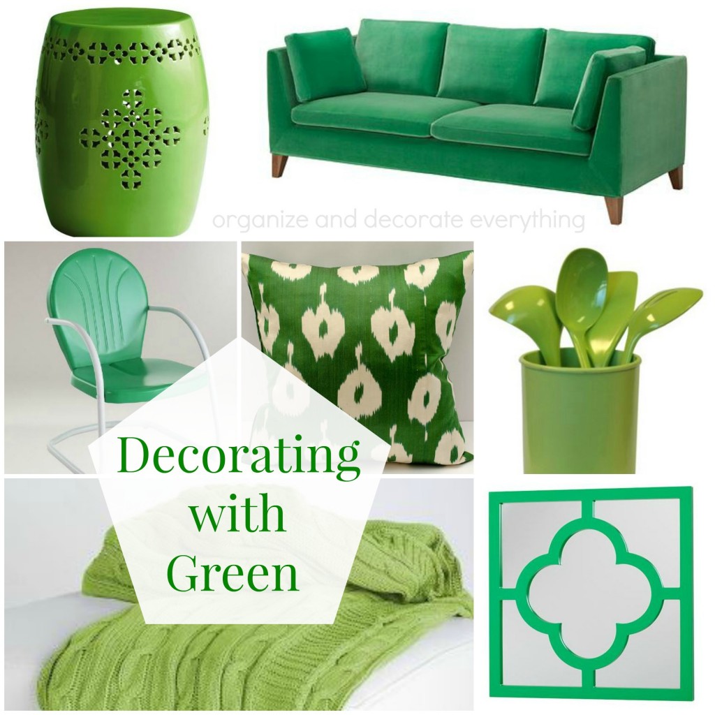 Decorating with Green