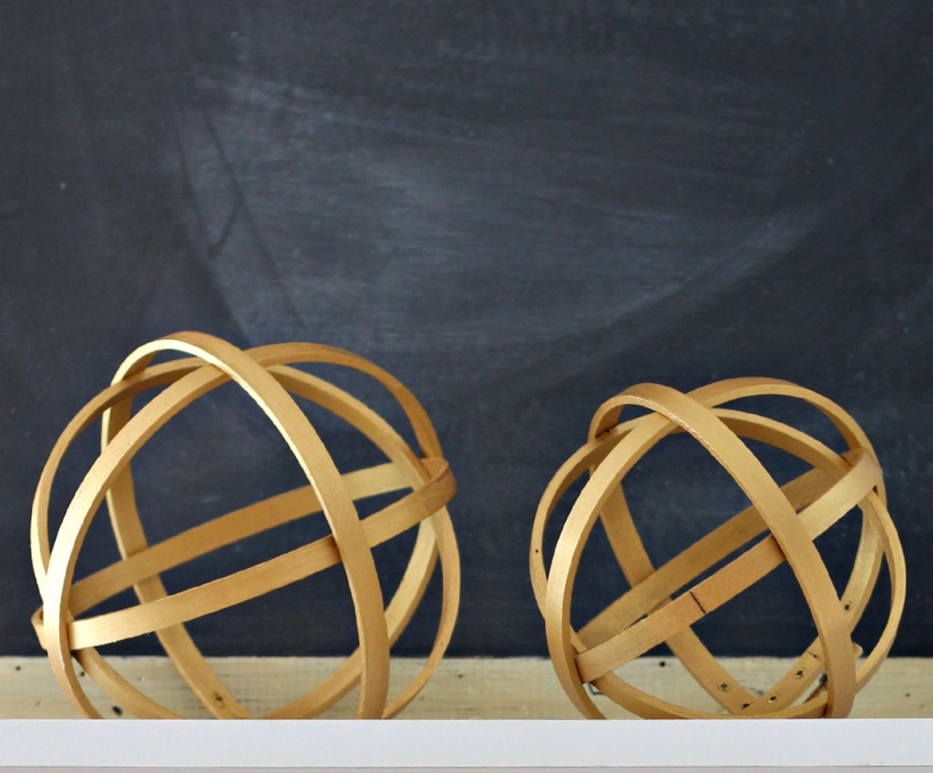 Decorative Wood Sphere 2 sizes