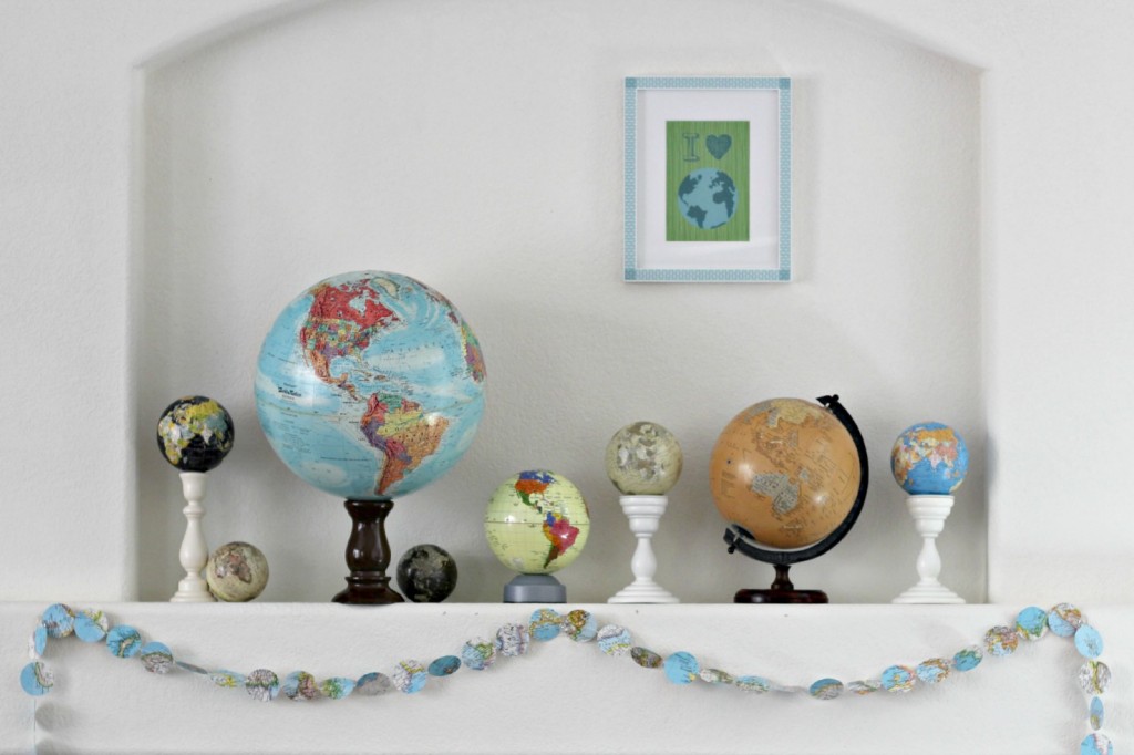 Earth Day Mantel 2