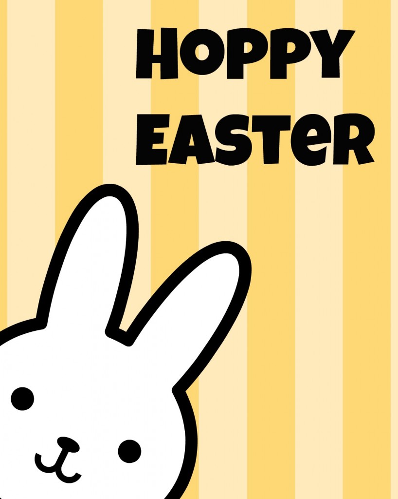 Hoppy Easter yellow
