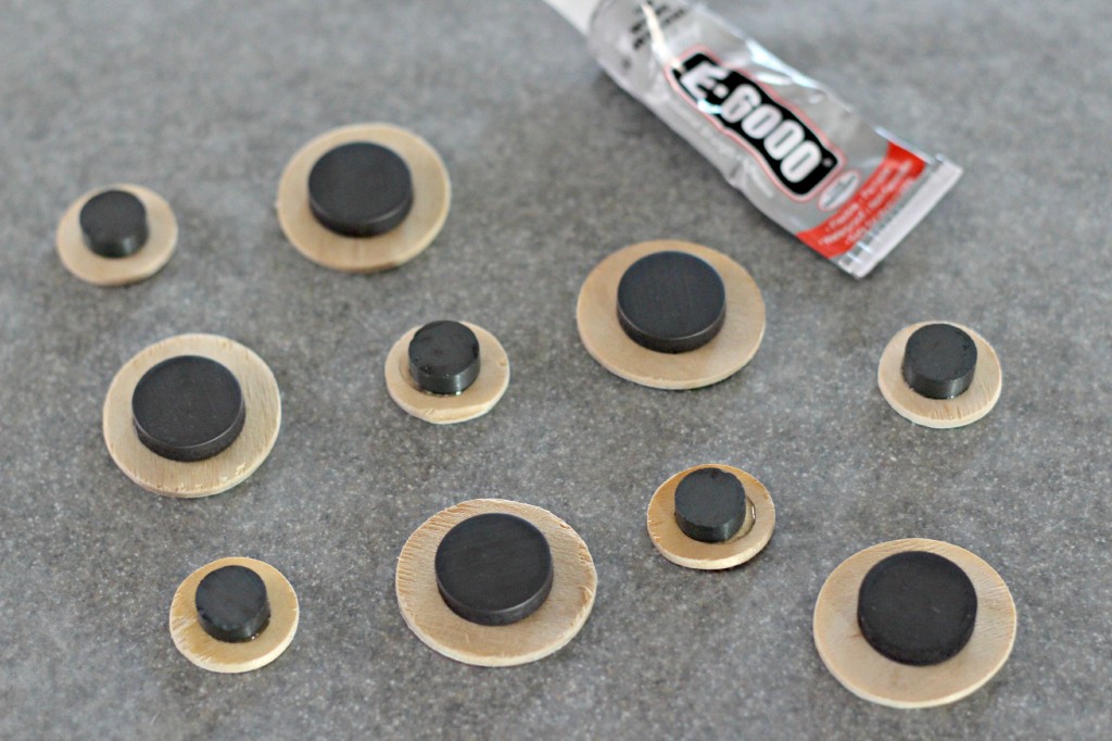 Wood Disc Magnets 3