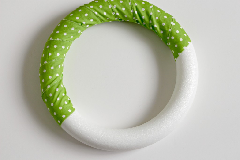 polka dot Spring wreath 11