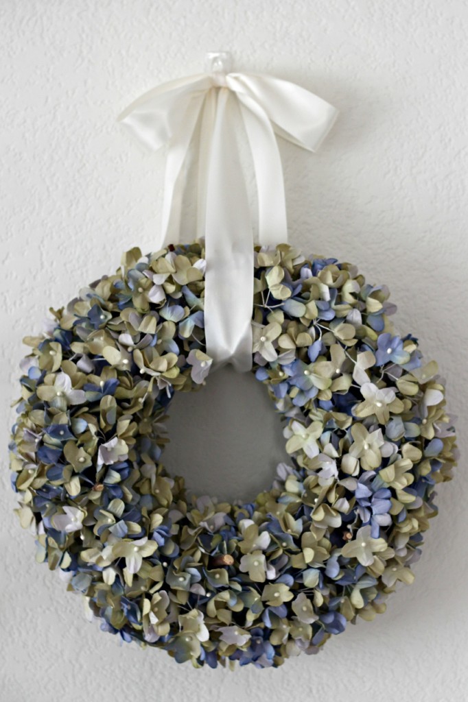 Floral Spring Mantel Wreath .5