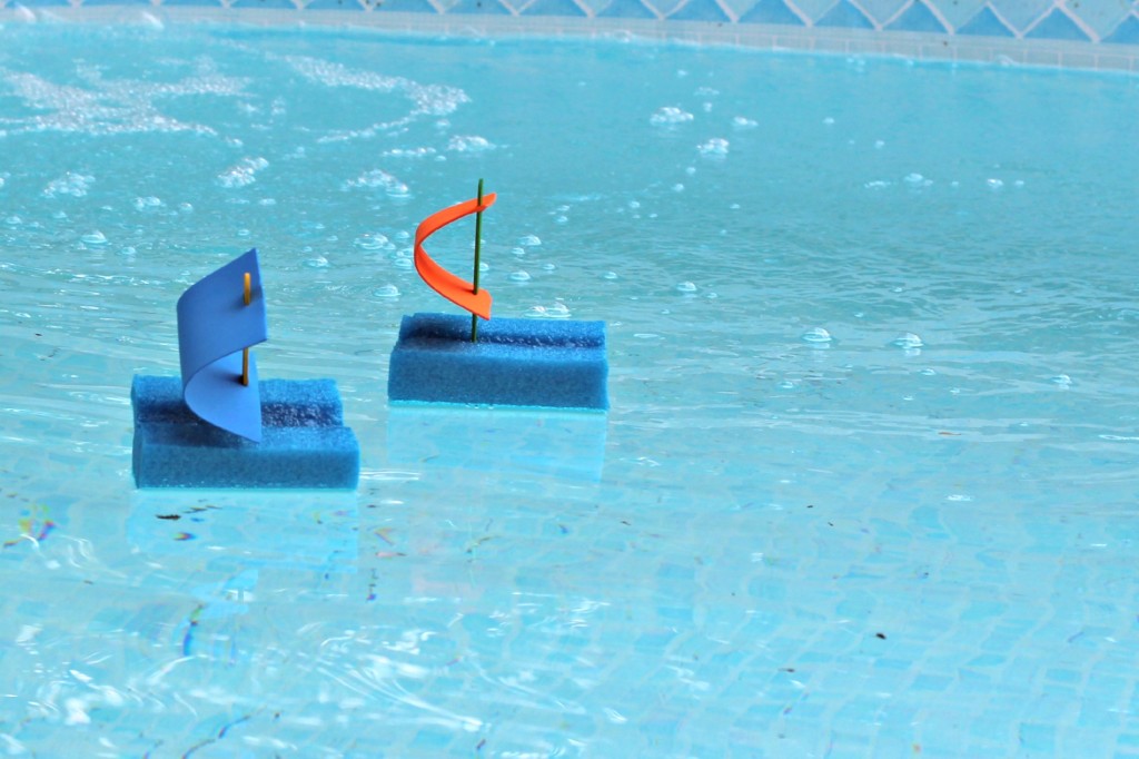 Pool Noodle Boats racing.1