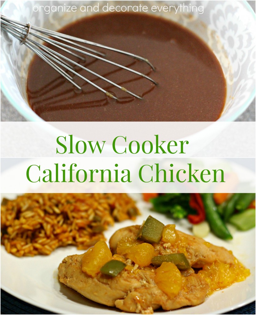 Slow Cooker California Chicken