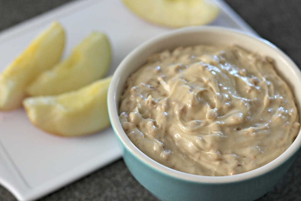 toffee apple dip with apples.1