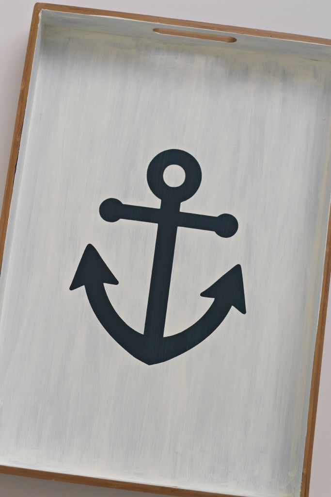 Anchor Tray white paint
