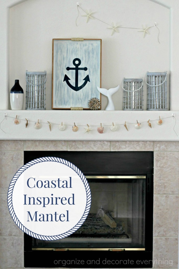 Coastal Inspired Mantel
