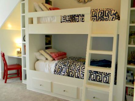 bunkbed storage