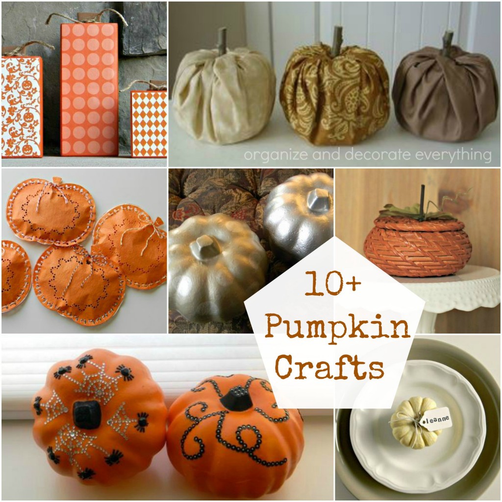 10+ Pumpkin Craft Ideas