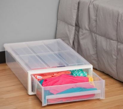 Dorm Room Essentials Underbed drawers