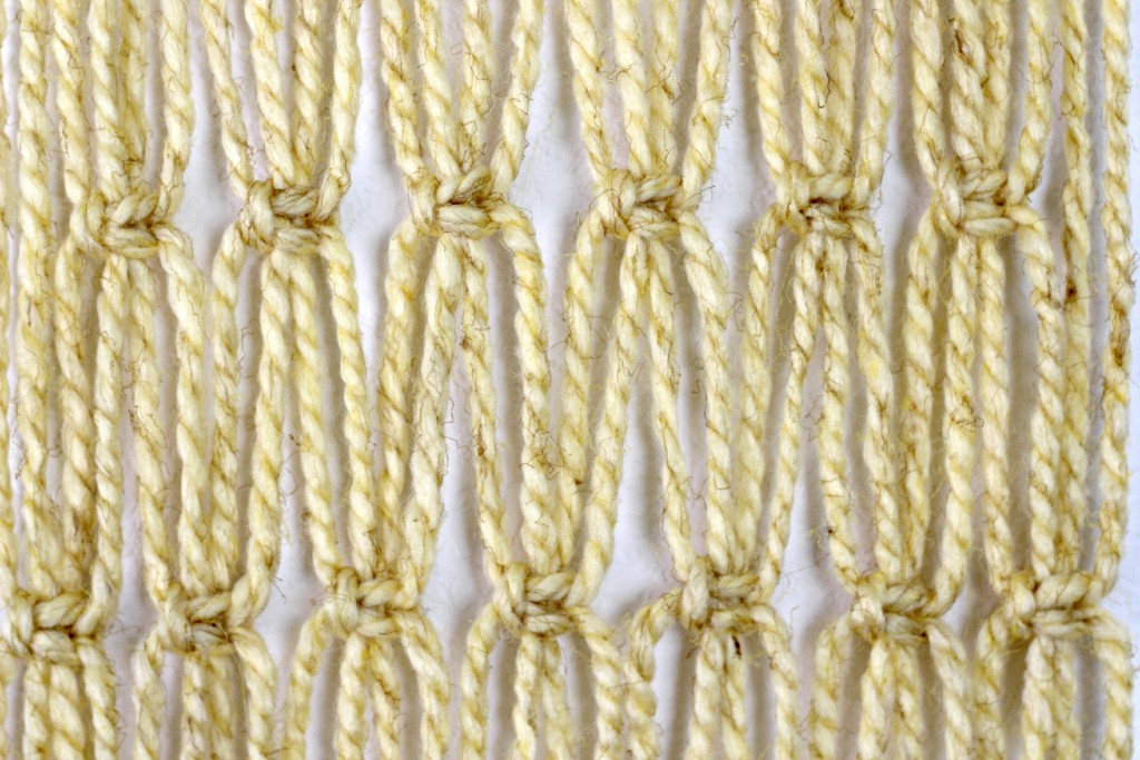 Macrame Wall Hanging close up.1