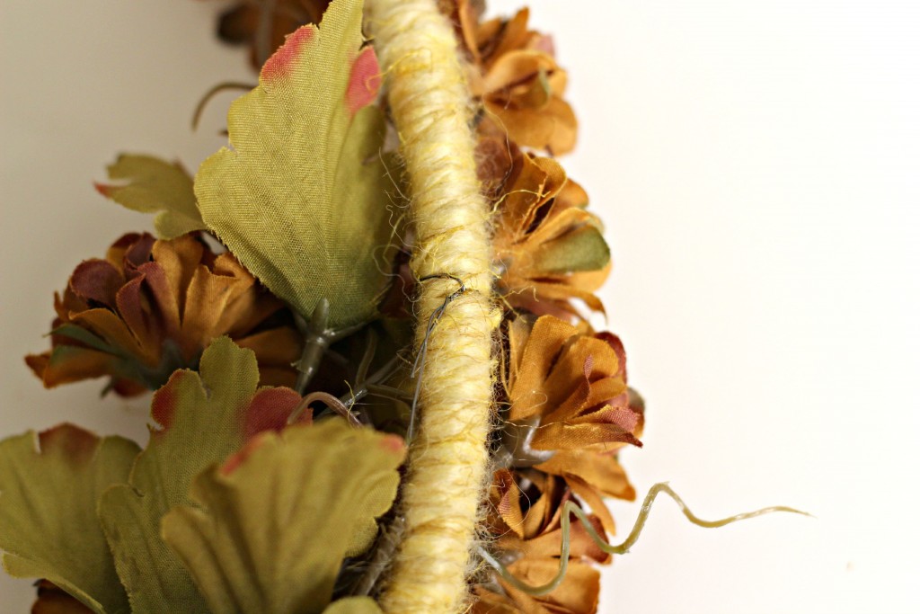 Fall Hoop wire flowers