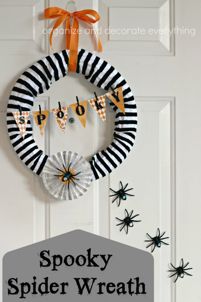 Spooky Spider Wreath