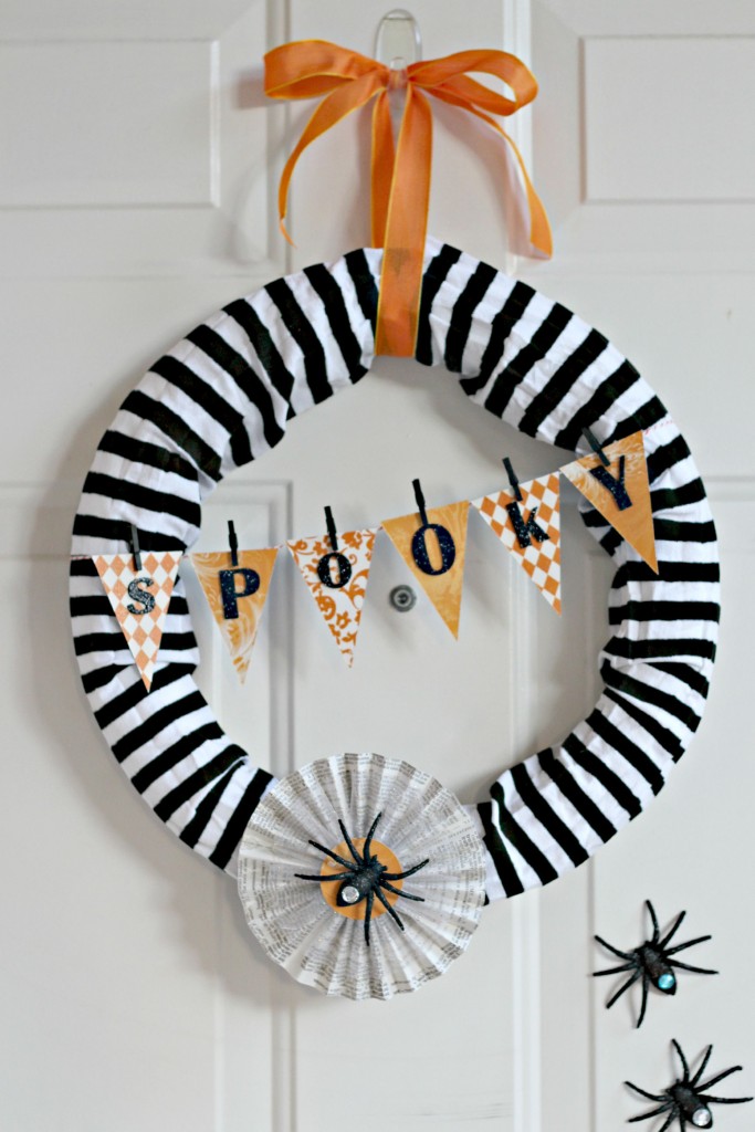 Spooky Spider Wreath.2