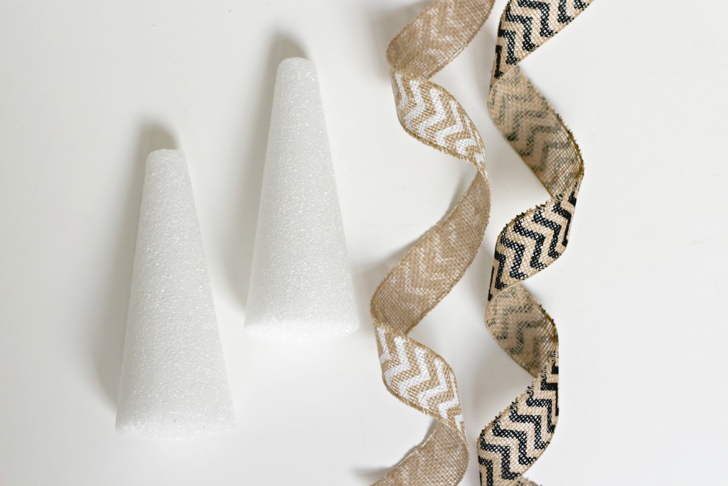 Burlap Ribbon Trees.1