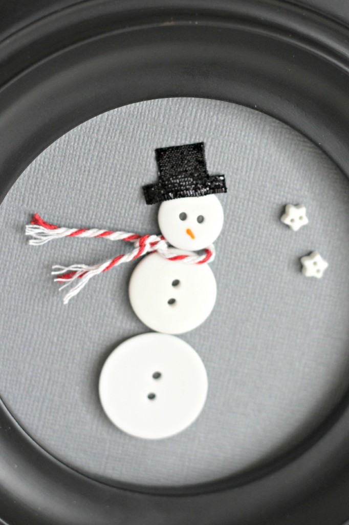 Button Snowman hat.1