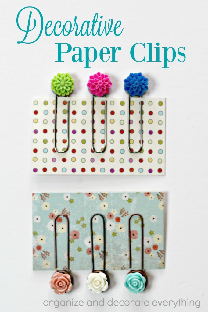 Decorative Paper Clips