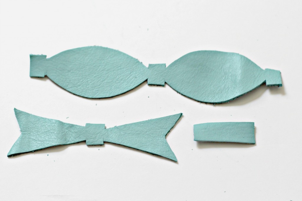 Leather Bow parts.1