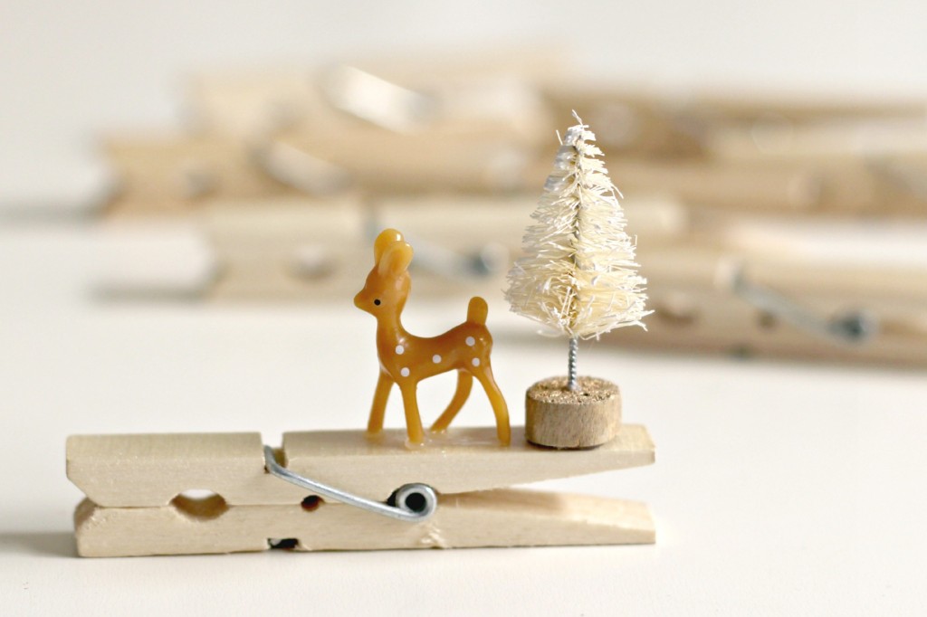 Clothespin Reindeer