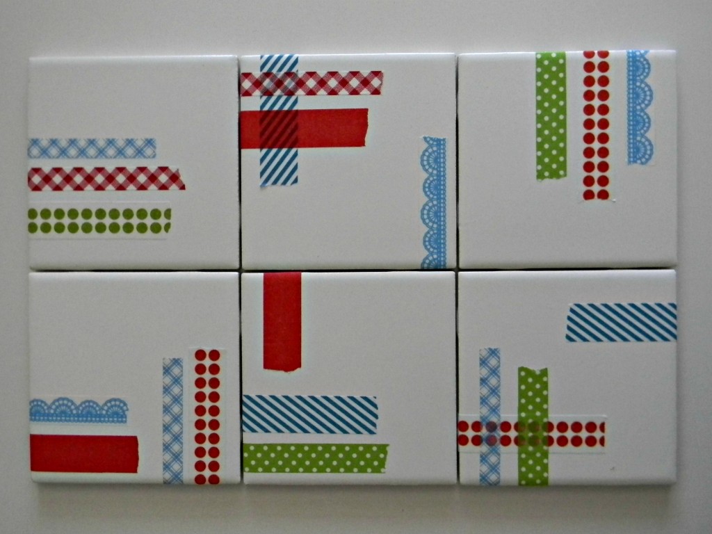 washi tape coasters 1