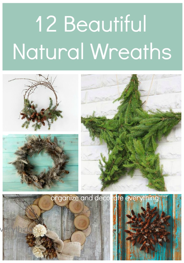 Learn to make a wreath using elements from nature There are 12 different techniques to choose from