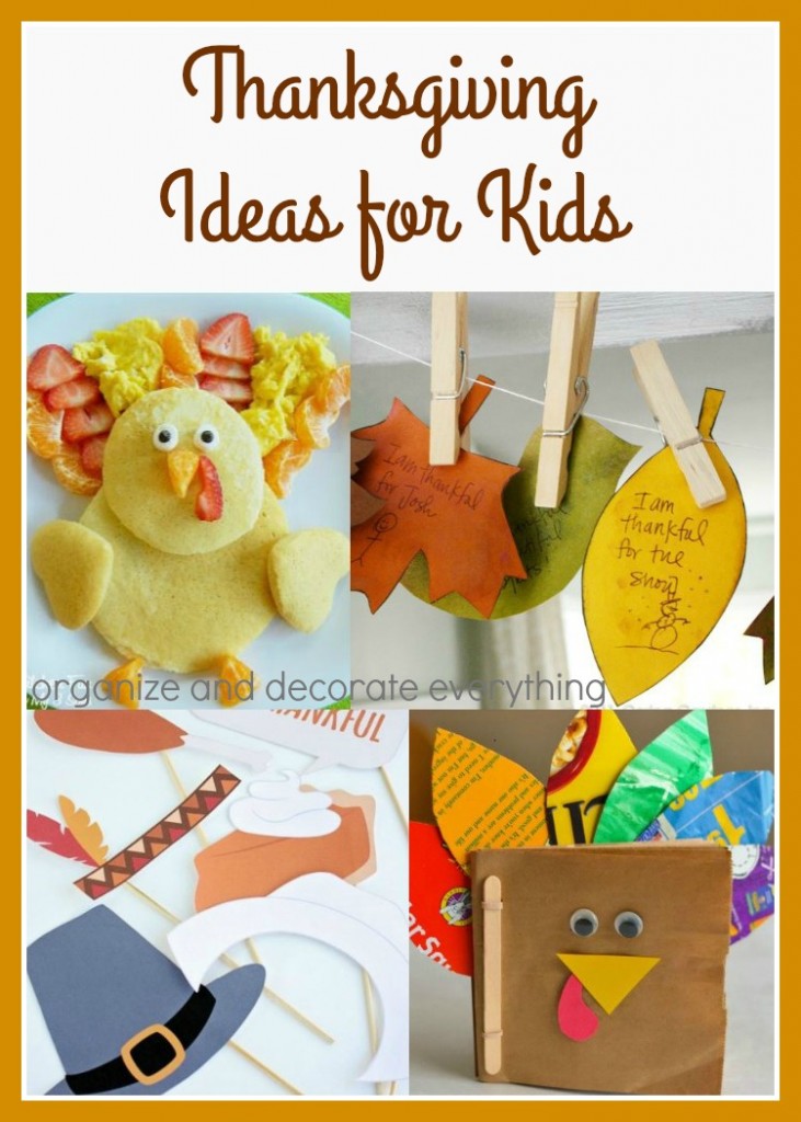 Thanksgiving Ideas for Kids to make the whole day even more special