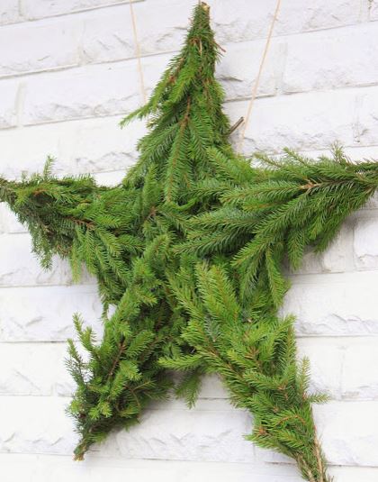 Wreath Pine Star