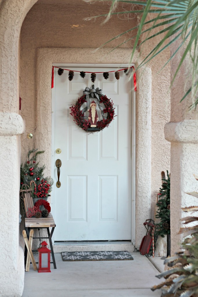 2015 Christmas Porch full view