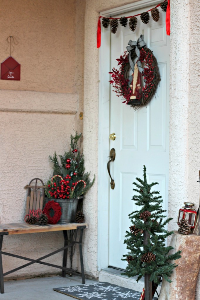 2015 Christmas Porch side view