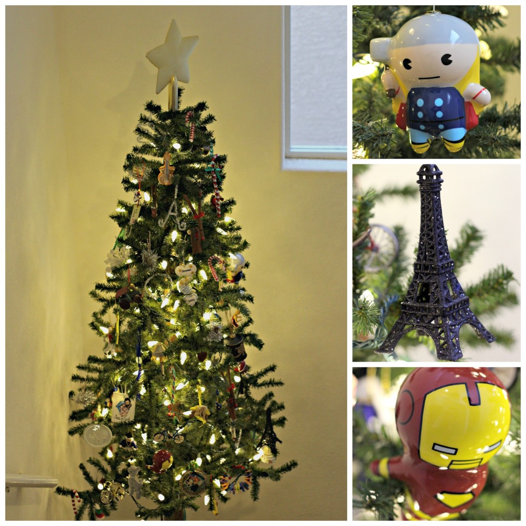 Christmas Home Tour Kids tree collage