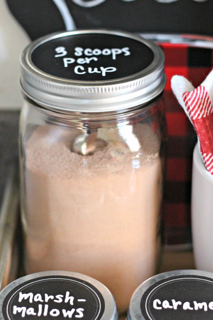 Make an Everyday Hot Cocoa Bar - Organize and Decorate Everything