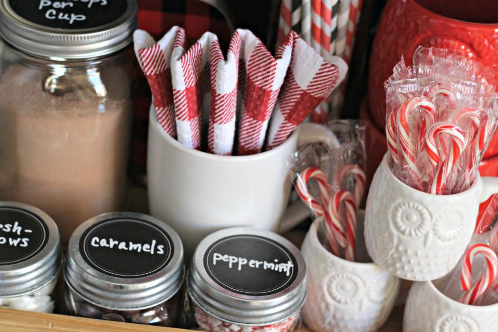 Make an Everyday Hot Cocoa Bar - Organize and Decorate Everything