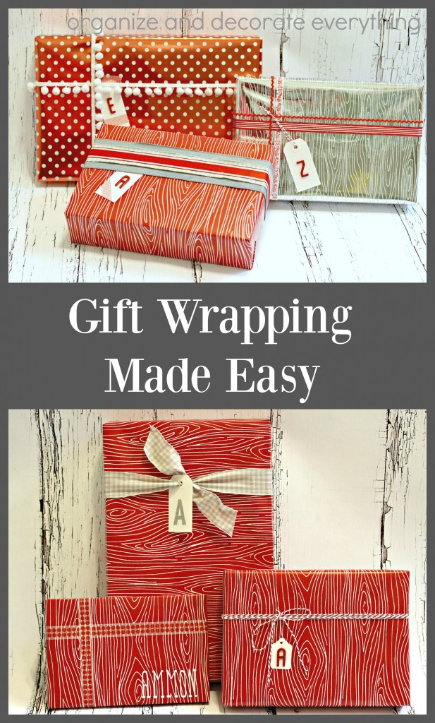 Gift Wrapping Made Easy for those who want pretty packages in less time