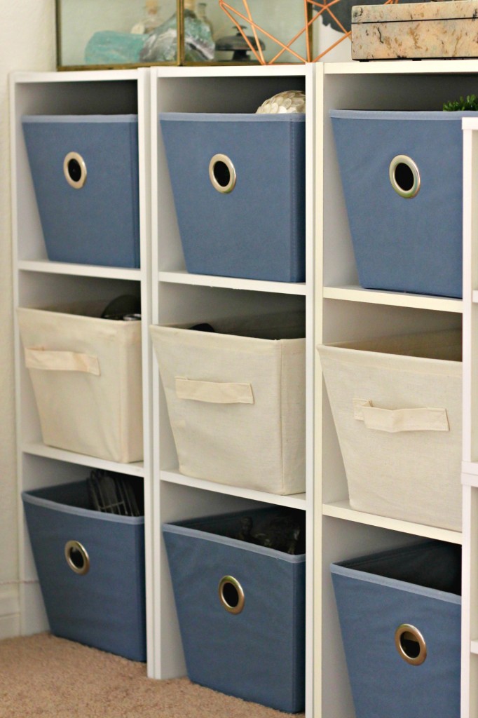 Craft Room Tour Storage Baskets