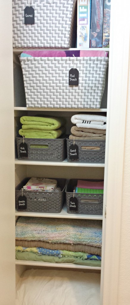 Linen Closet after