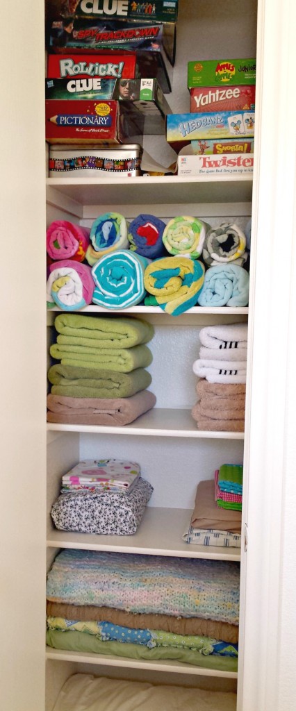 How to Organize a Small Linen Closet