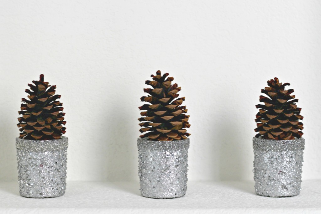 Pinecones Winter Decor