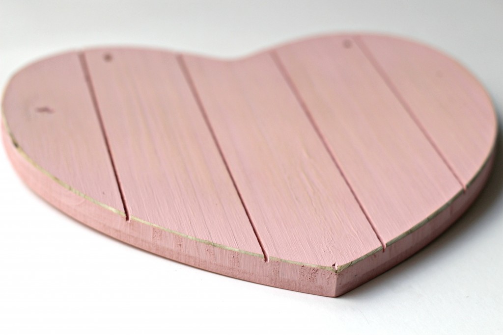 Wood Heart Sanded Edges