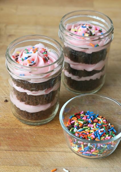 Cupcake in a Jar