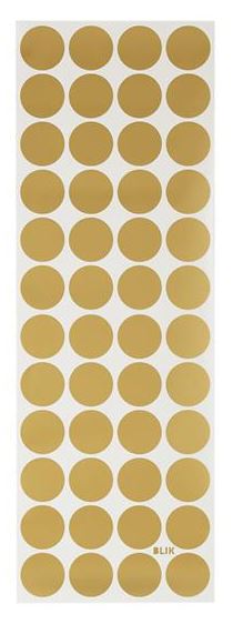Decorating with Gold wall dots