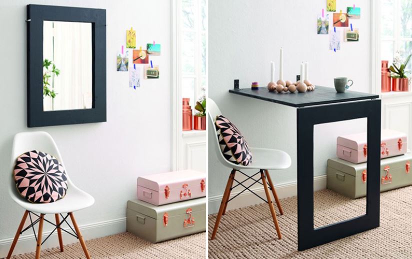 Multi Functional Mirror Table