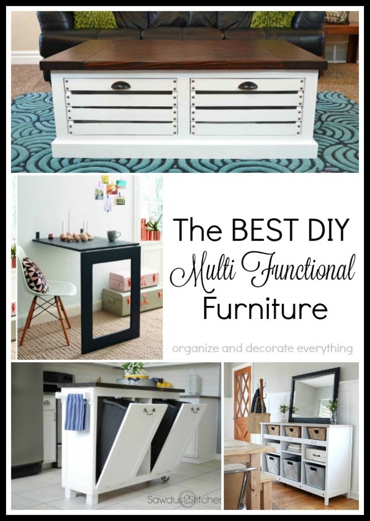The Best DIY Multi Functional Furniture